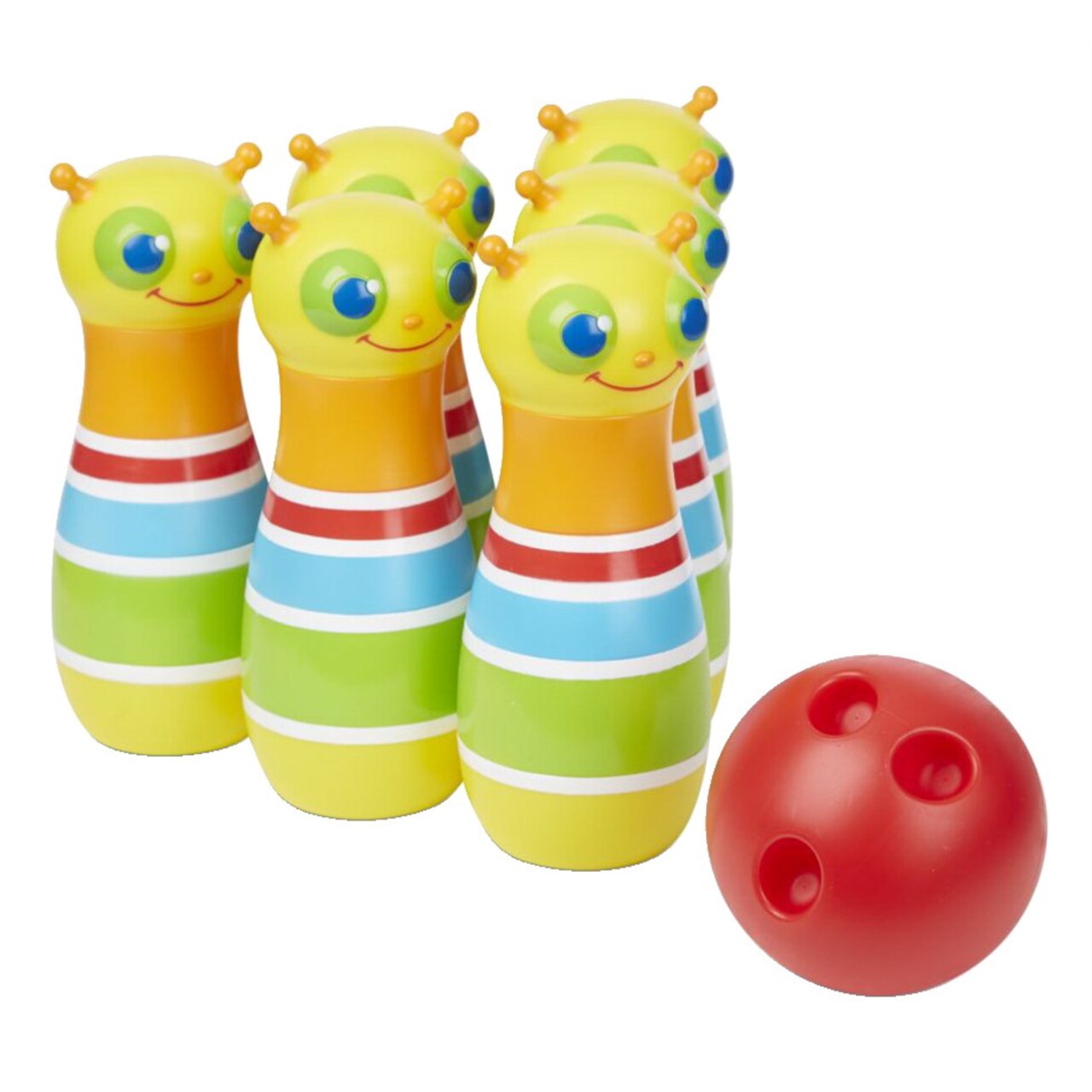 Melissa & Doug Giddy Buggy Bowling Set, Colors May Vary